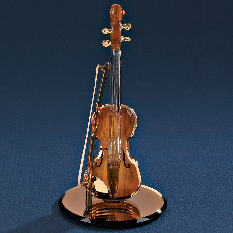 Violin Glass Figurine GP6068