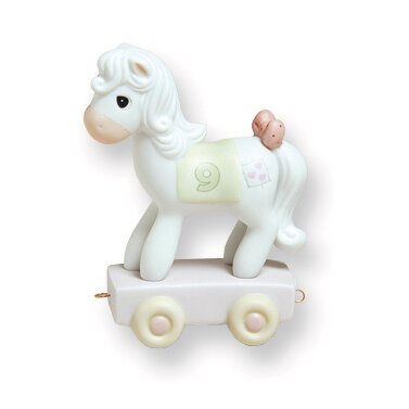 Precious Moments Age Nine Horse Porcelain Figurine GP710, MPN: GP710, 45544053693