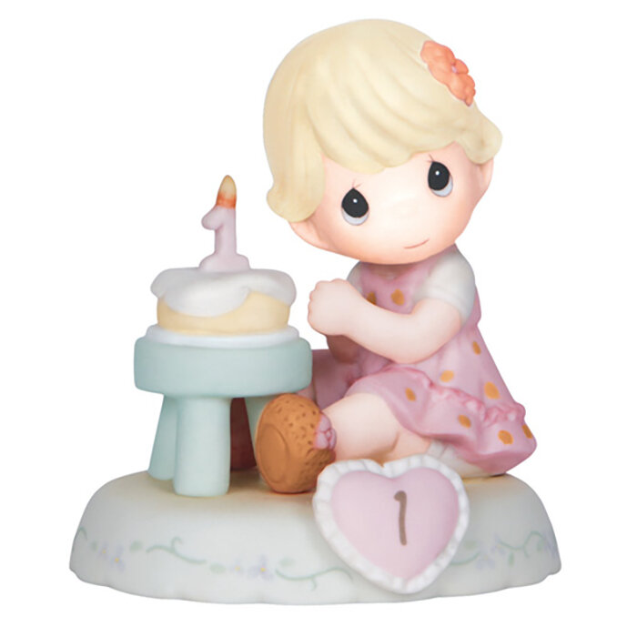 Precious Moments Growing in Grace Age One Porcelain Figurine GP719