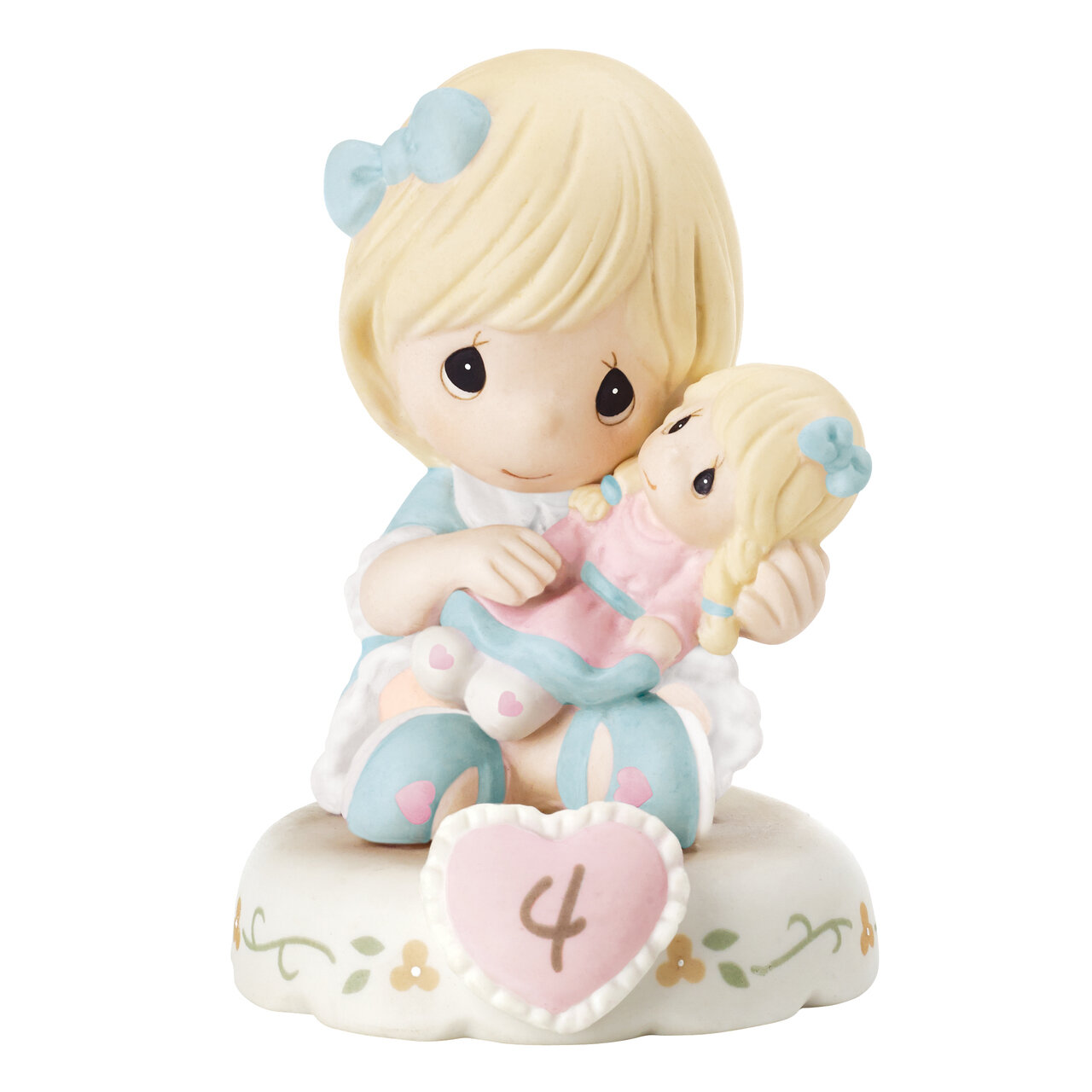 Precious Moments Growing in Grace Age Four Porcelain Figurine GP722