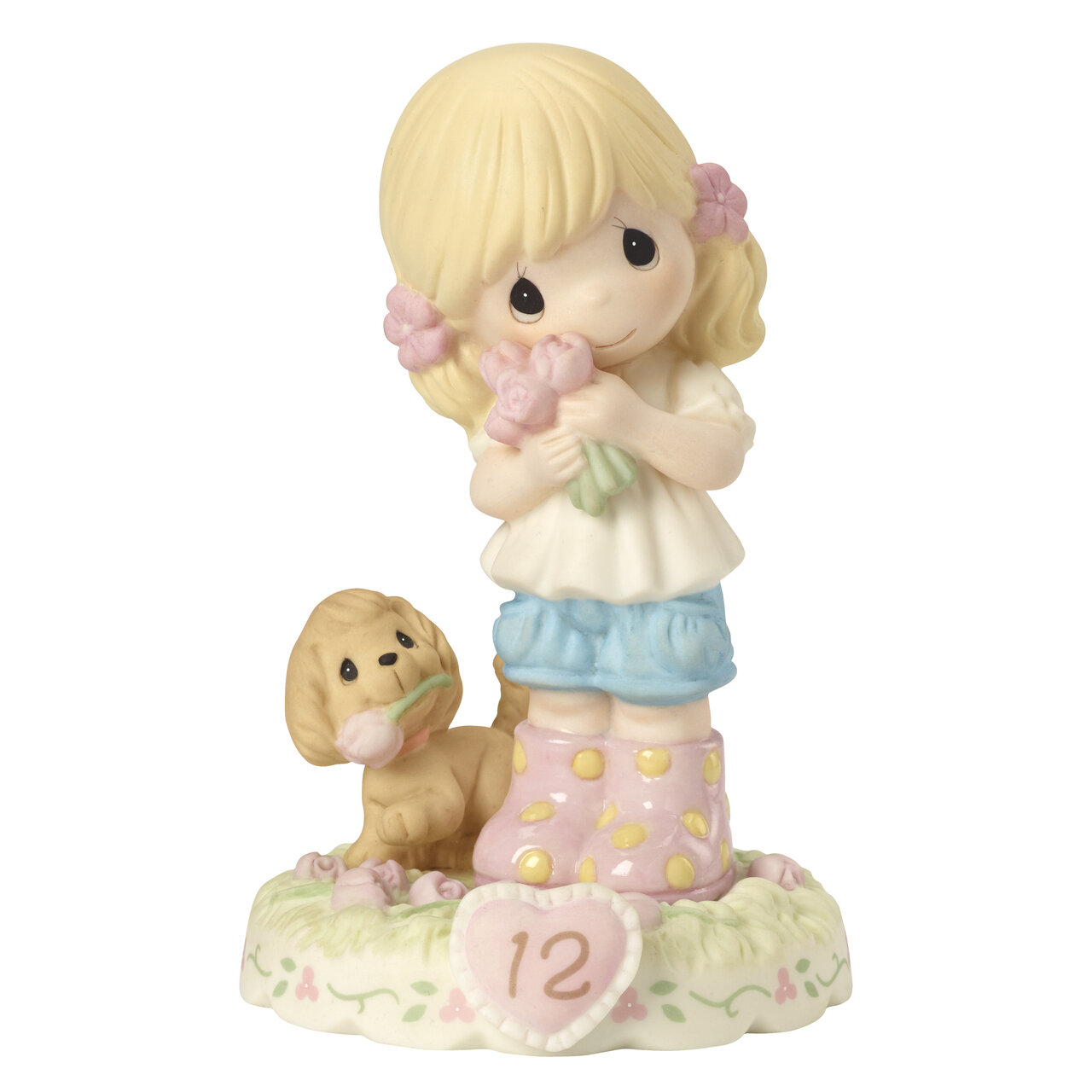 Precious Moments Growing in Grace Age Twelve Porcelain Figurine GP730, MPN: GP730, 875555036350
