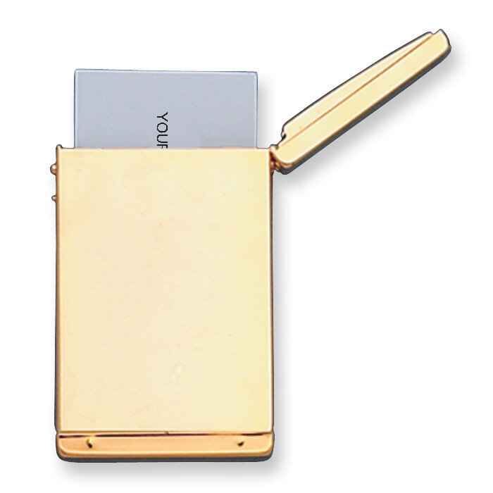 Gold-tone Business Card Case GP7887