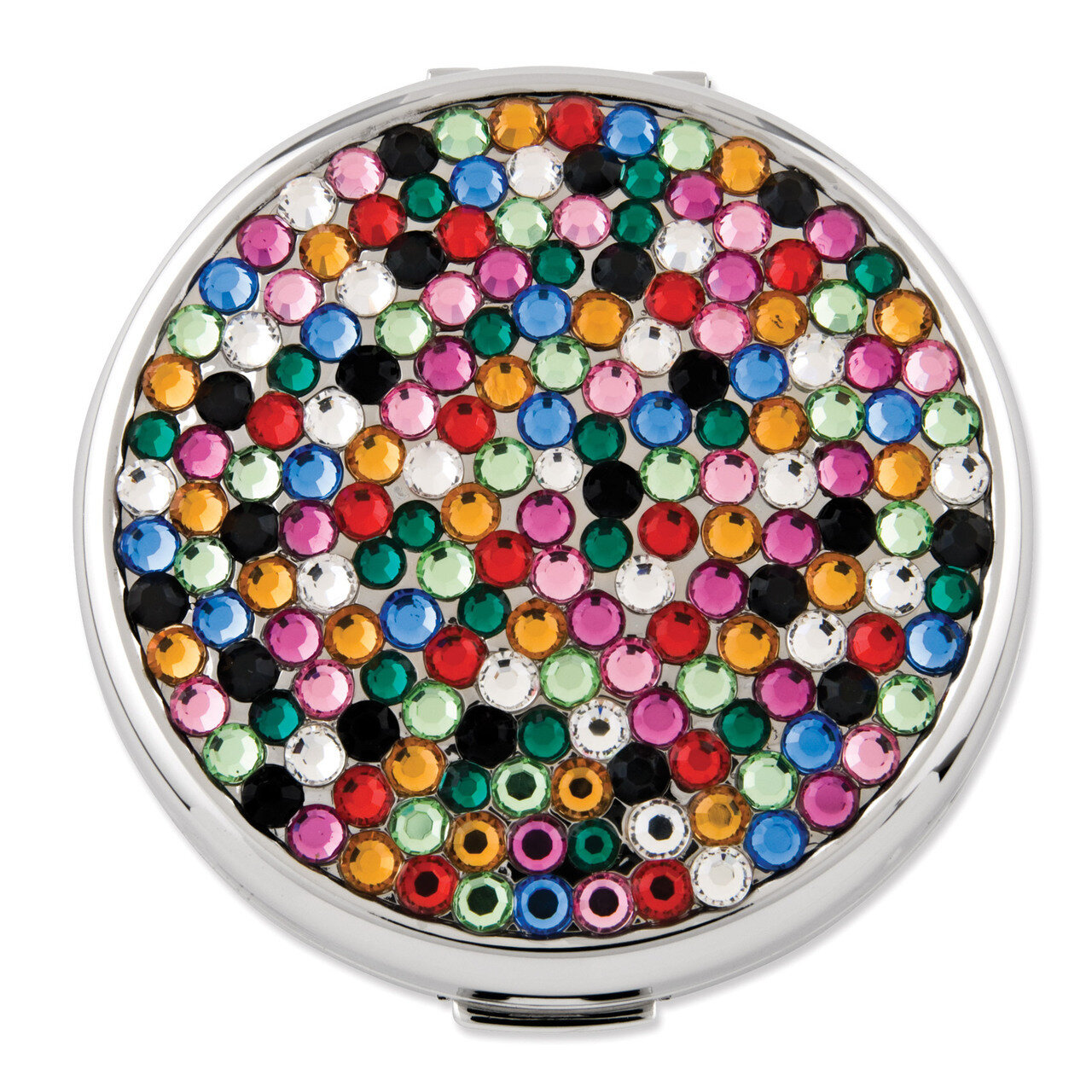 Rainbow Swarovski Elements Compact Mirror GP7889, MPN: GP7889, 788089090609