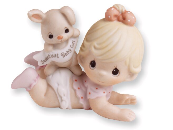 Precious Moments Porcelain Baby Girl Figurine GP818