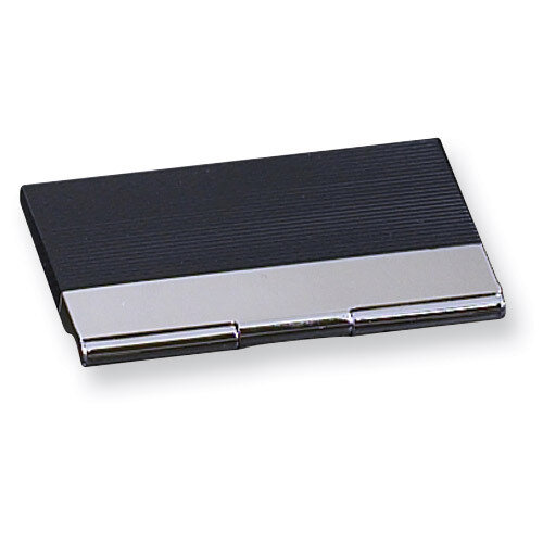 Black and Silver Business Card Case GP9940, MPN: GP9940, 797140322627