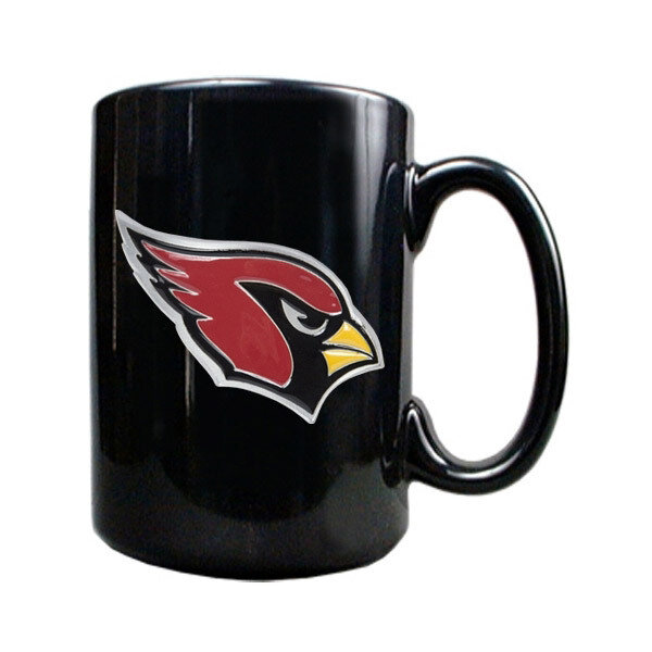 Arizona Cardinals 15oz Black Ceramic Mug GC132, MPN: GC132, 89006708103