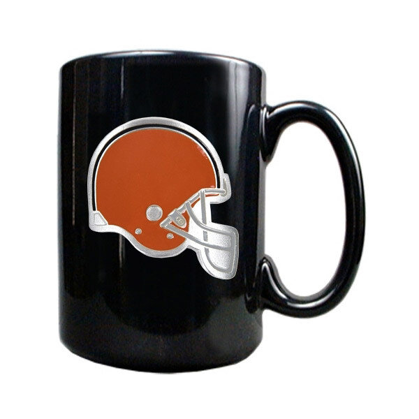 Cleveland Browns 15oz Black Ceramic Mug GC139, MPN: GC139, 89006591835