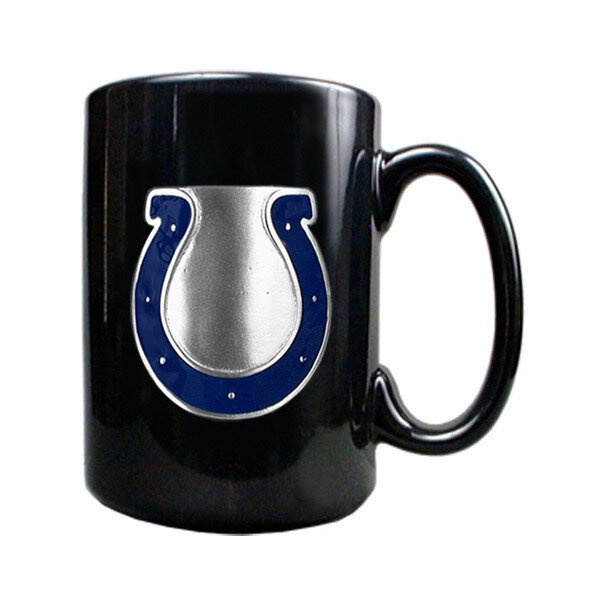 Indianapolis Colts 15oz Black Ceramic Mug GC145, MPN: GC145, 89006592054