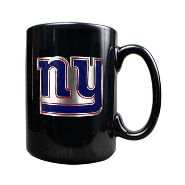 New York Giants 15oz Black Ceramic Mug GC152