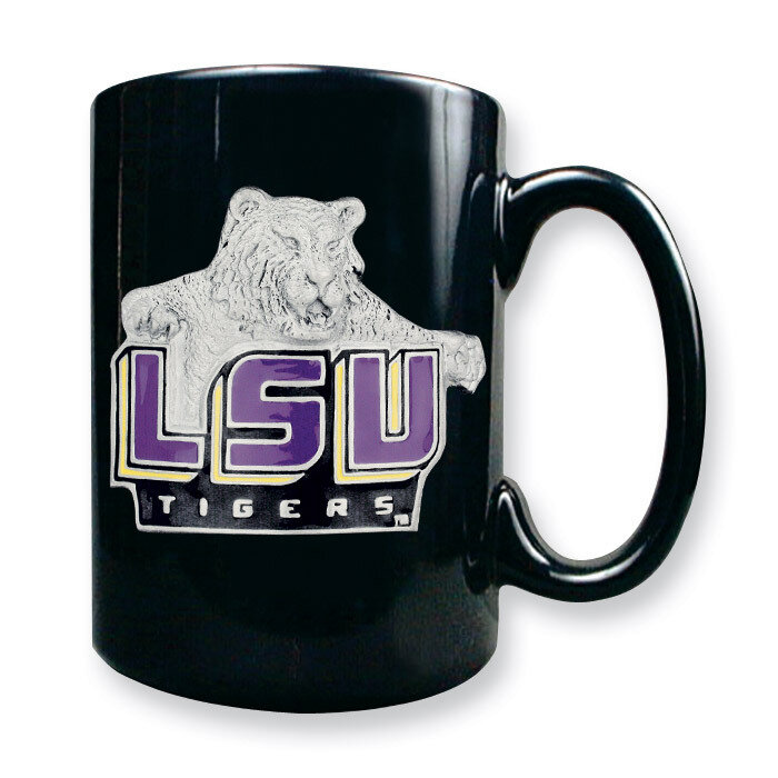 Louisiana State University 15oz Black Ceramic Mug GC1720, MPN: GC1720, 89006614688