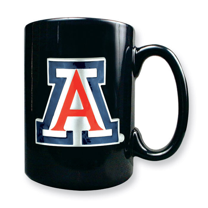 University of Arizona 15oz Black Ceramic Mug GC1738
