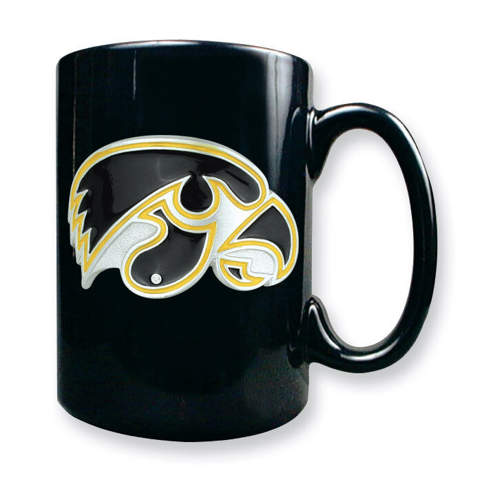 University of Iowa 15oz Black Ceramic Mug GC1747, MPN: GC1747, 89006614954