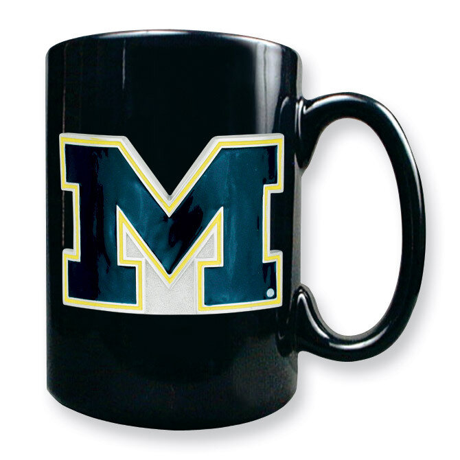 University of Michigan 15oz Black Ceramic Mug GC1753, MPN: GC1753, 89006615012