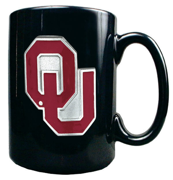 University of Oklahoma 15oz Black Ceramic Mug GC1760, MPN: GC1760, 89006166620