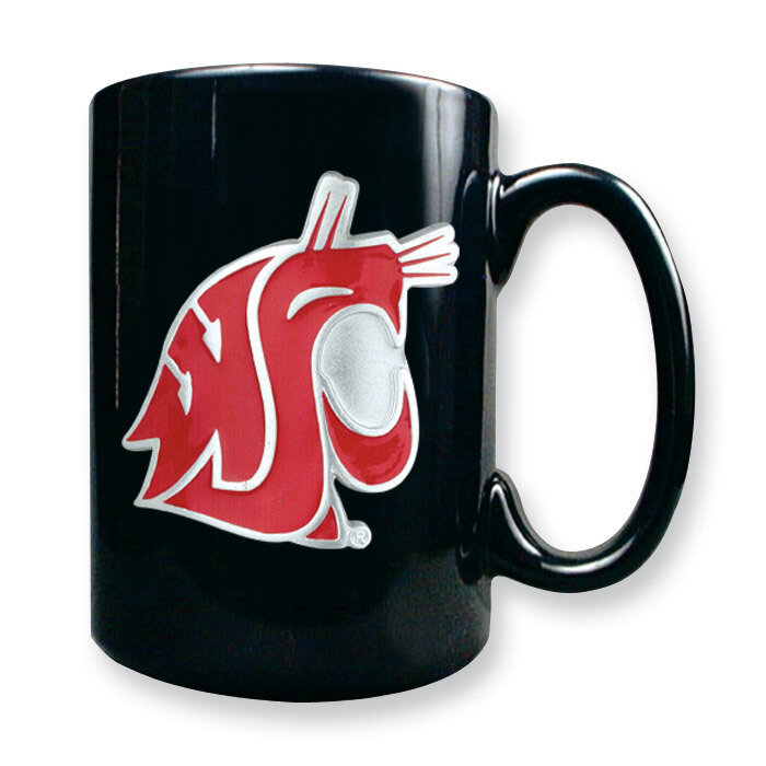 Washington State University 15oz Black Ceramic Mug GC1770, MPN: GC1770, 89006615180