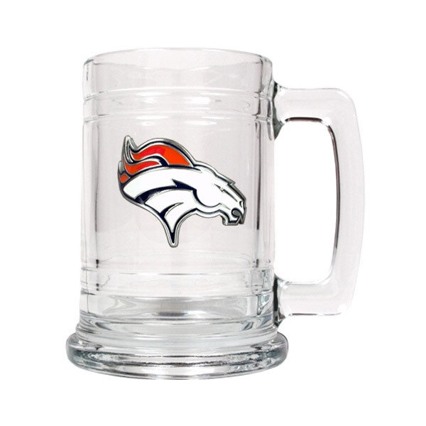 Denver Broncos 15oz Glass Tankard GC237, MPN: GC237, 89006594522