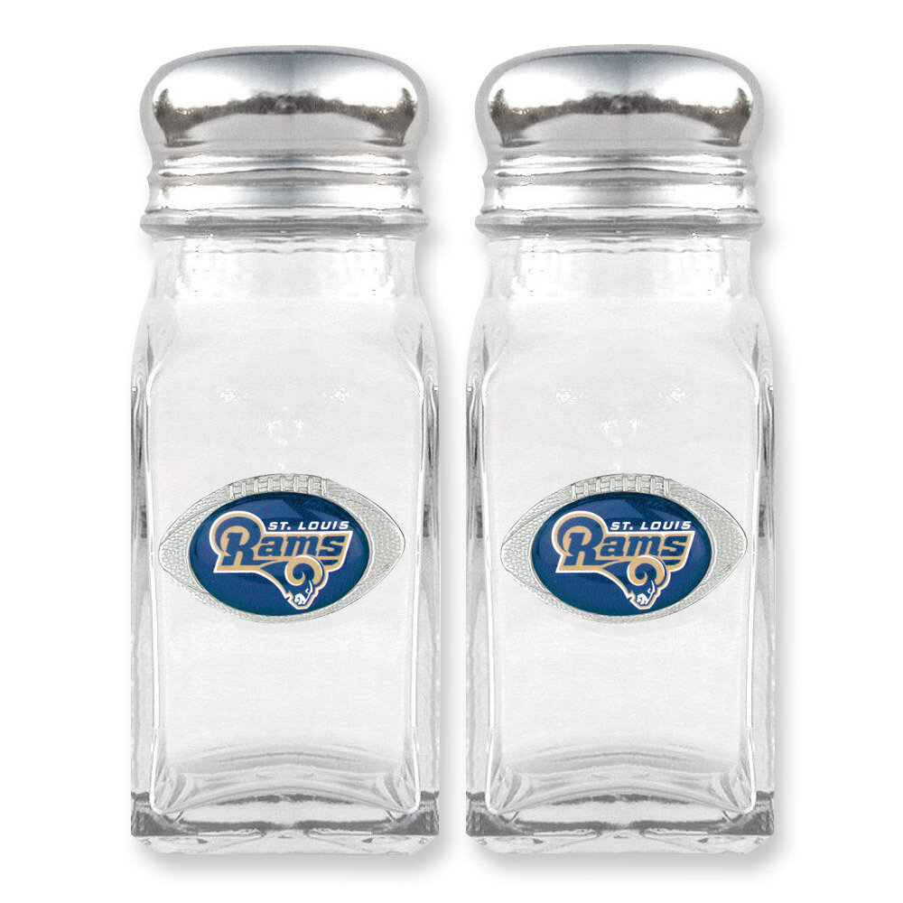 Rams Glass Salt and Pepper Shakers GC2680, MPN: GC2680, 754603087059