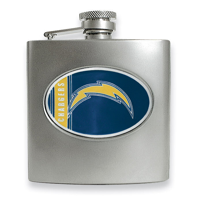 Los Angeles Chargers Stainless Steel Hip Flask GC349