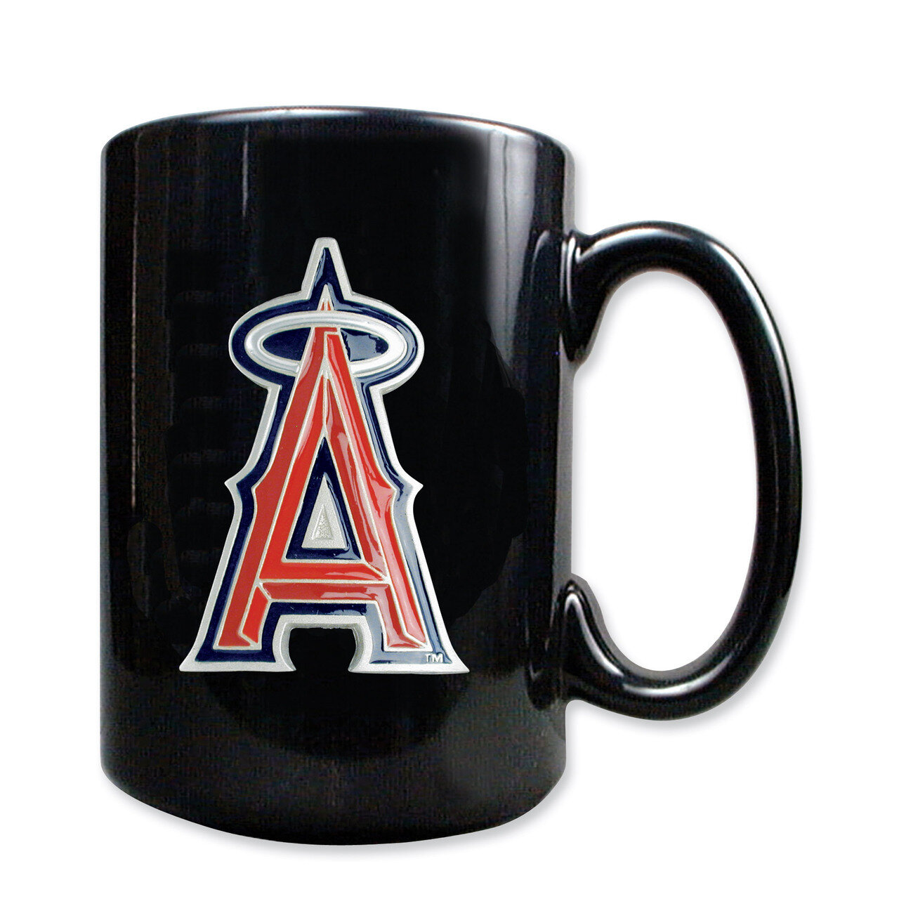 Anaheim Angels 15oz Black Ceramic Mug GC783