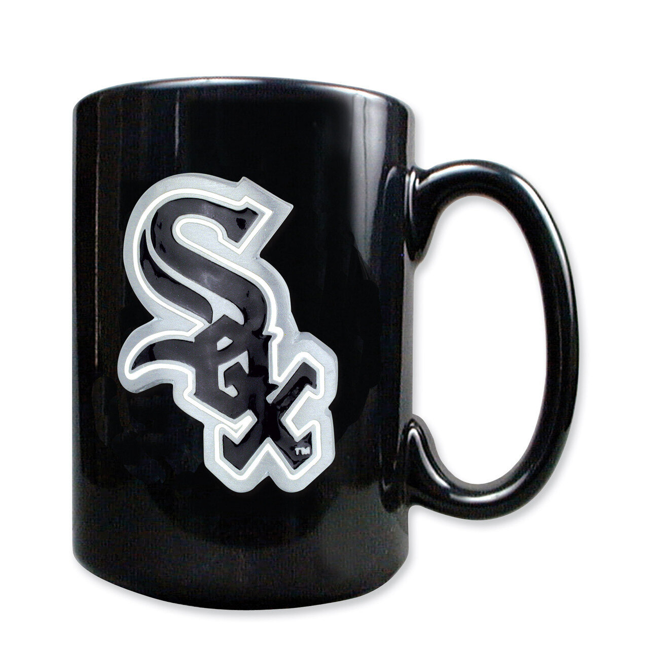 Chicago White Sox 15oz Black Ceramic Mug GC785