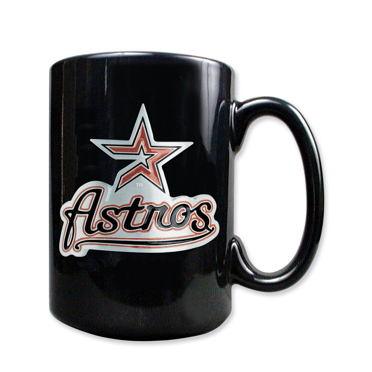 Houston Astros 15oz Black Ceramic Mug GC791