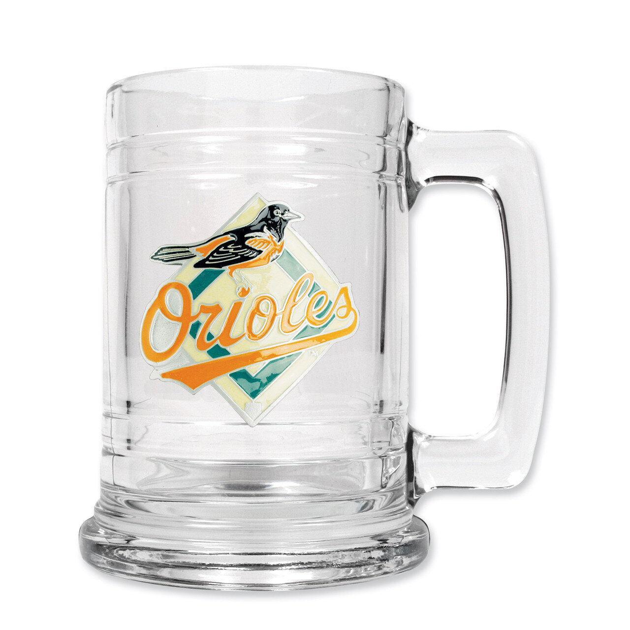 Baltimore Orioles 15oz Glass Tankard GC871, MPN: GC871, 89006605983