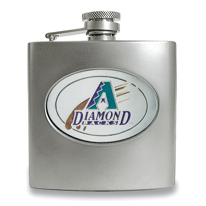Arizona Diamondbacks Stainless Steel 6oz Hip Flask GC959