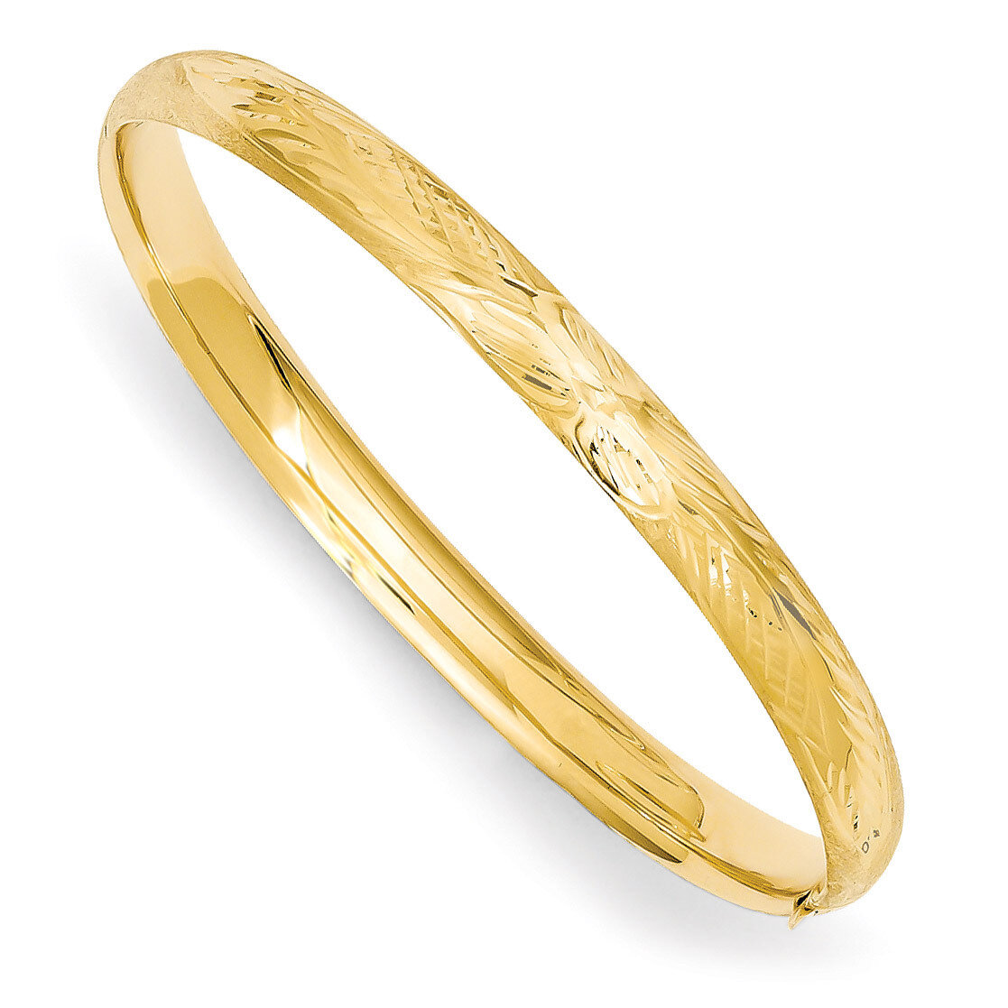 Florentine Engraved Baby Bangle Bracelet 14k Gold BF3/16, MPN: BF3/16, 883957000367