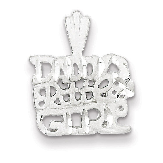Daddy&#39;s Little Girl Charm Sterling Silver QC3072, MPN: QC3072, 883957584379