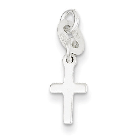 Cross Charm Sterling Silver QC5829, MPN: QC5829, 886774111599