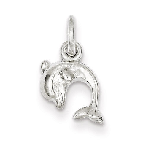 Dolphin Charm Sterling Silver QC981, MPN: QC981, 883957918228