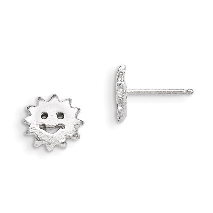 Sun Mini Earrings Sterling Silver QE116, MPN: QE116, 883957921785