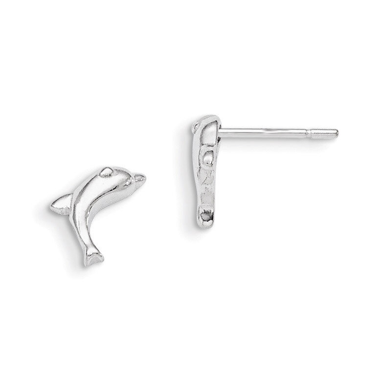 Dolphin Earring Sterling Silver QE688, MPN: QE688, 886774113913