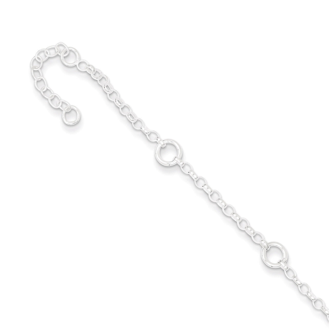 Fancy Child's Bracelet Sterling Silver QG1329-6