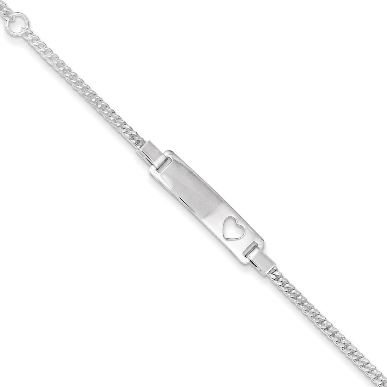 Adjustable Baby ID Bracelet Sterling Silver QID166-6