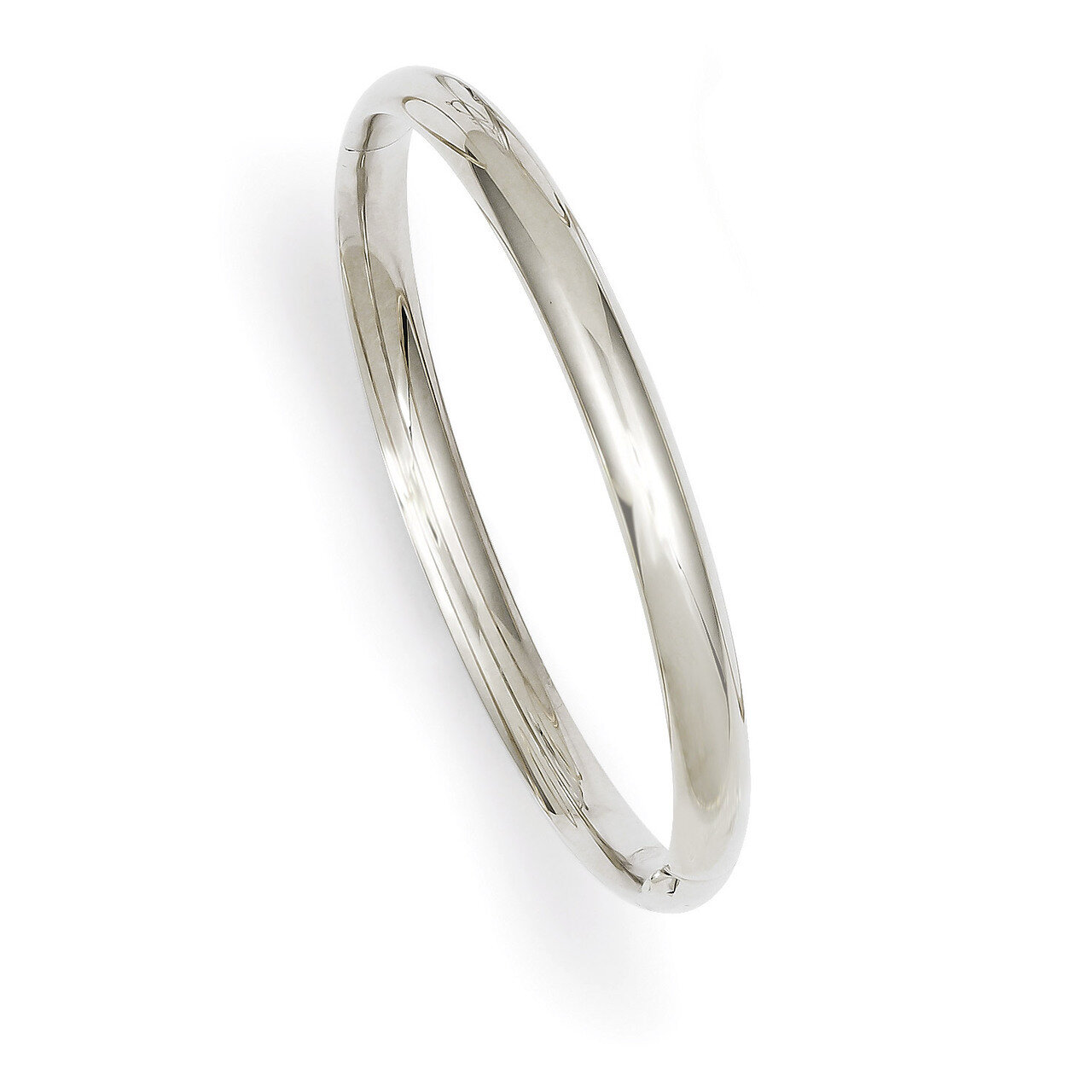 Hinged Baby Bangle Bracelet 14k White Gold WBP3/16, MPN: WBP3/16, 886774119700