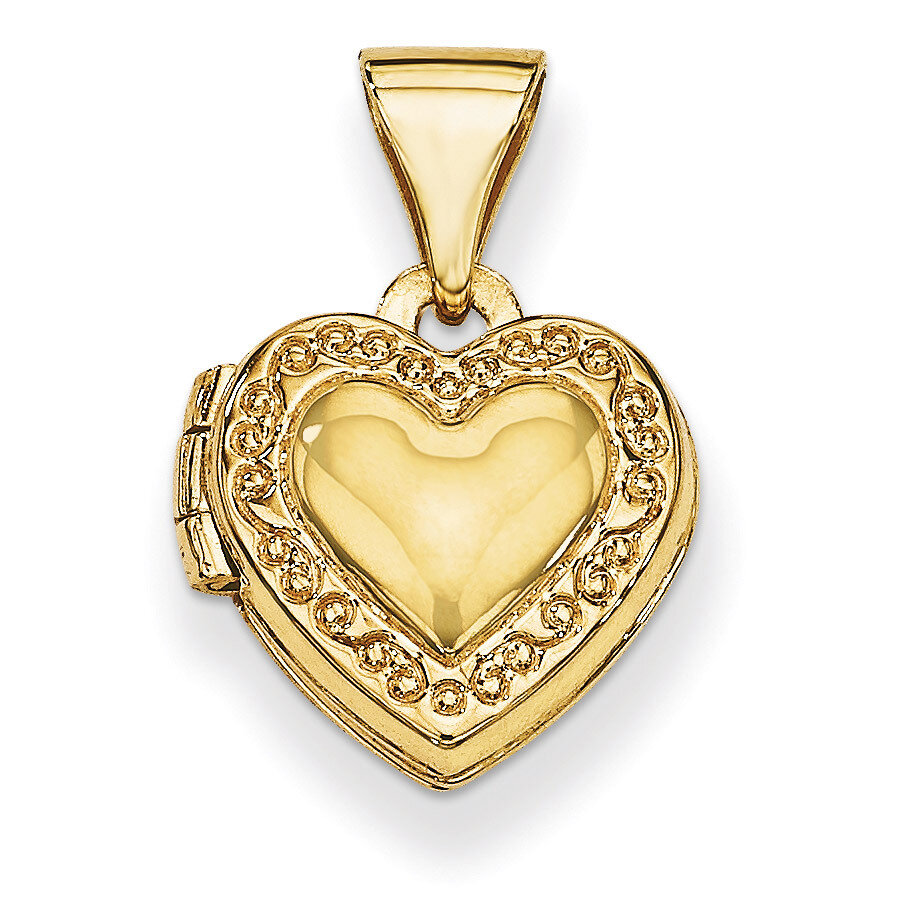 Heart Locket 14k Gold XL63