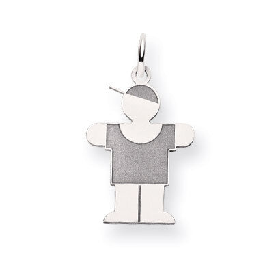 Kid Charm 14k White Gold XK1091W, MPN: XK1091W, 883957445915