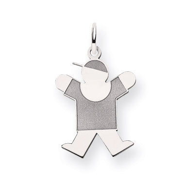 Kid Charm 14k White Gold XK1093W, MPN: XK1093W, 883957445922