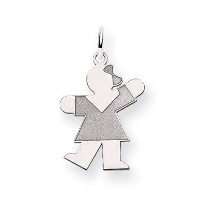 Kid Charm 14k White Gold XK1096W, MPN: XK1096W, 883957445946