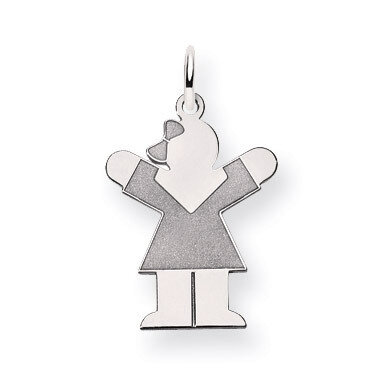 Kid Charm 14k White Gold XK1098W, MPN: XK1098W, 883957376950