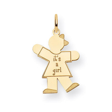 Kid Charm 14k Gold XK1104Y, MPN: XK1104Y, 883957415123