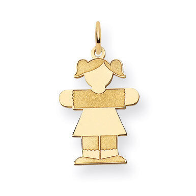 Kid Charm 14k Gold XK1107Y, MPN: XK1107Y, 883957858838