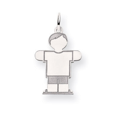 Kid Charm 14k White Gold XK1111W, MPN: XK1111W, 883957484983