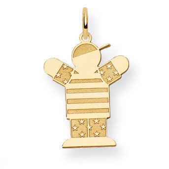 Kid Charm 14k Gold XK1135Y, MPN: XK1135Y, 883957517605