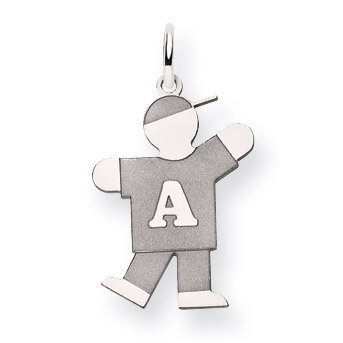 Kid Charm 14k White Gold XK1137W, MPN: XK1137W, 883957176499