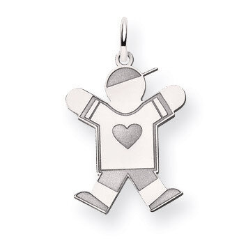Kid Charm 14k White Gold XK1146W, MPN: XK1146W, 883957493398