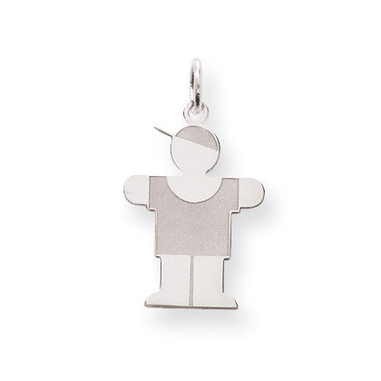 Hugs Kid Charm Sterling Silver XK1205SS, MPN: XK1205SS, 883957446332