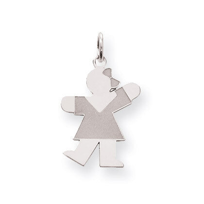 Kiss Kid Charm Sterling Silver XK1211SS, MPN: XK1211SS, 883957470689