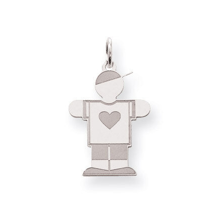 Kid Charm Sterling Silver XK1473SS, MPN: XK1473SS, 883957531670